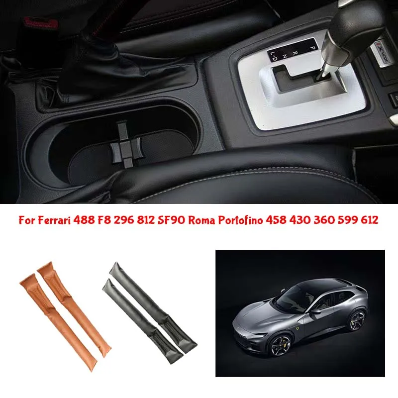 For Ferrari Car Seat Gap Filler Leather Leak Pads Plug Spacer Car Interior Decorative Accessories Filling
For Ferrari Car Seat Gap Filler Leather Leak Pads Plug Spacer Car Interior Decorative Accessories Filling