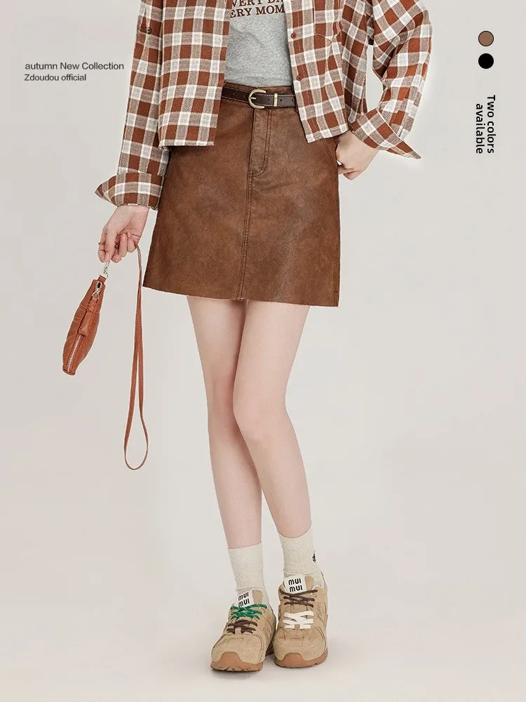 High Waist A-Line Skirt Women's Early Autumn Small Size Short Wrap Body Skirt Half Length Short Skirt Chic Commute Style
High Waist A-Line Skirt Women's Early Autumn Small Size Short Wrap Body Skirt Half Length Short Skirt Chic Commute Style