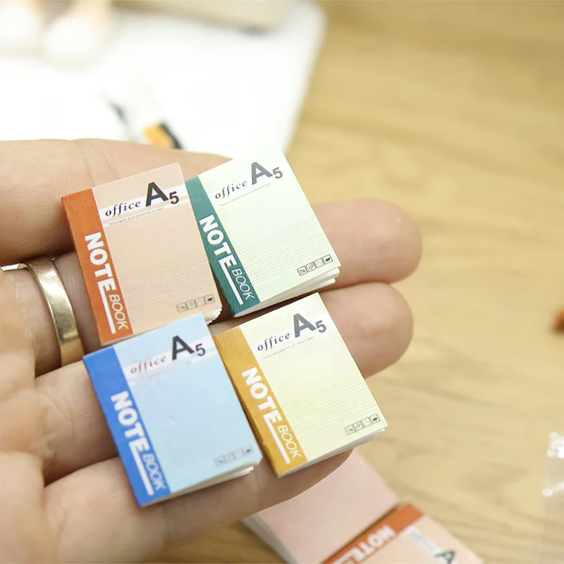 4pcs 1:12 Mini Notebook Diary Books Model Simulation Scene Props Miniature Dollhouse Decoration Doll Accessories Home Decor
4pcs 1:12 Mini Notebook Diary Books Model Simulation Scene Props Miniature Dollhouse Decoration Doll Accessories Home Decor
