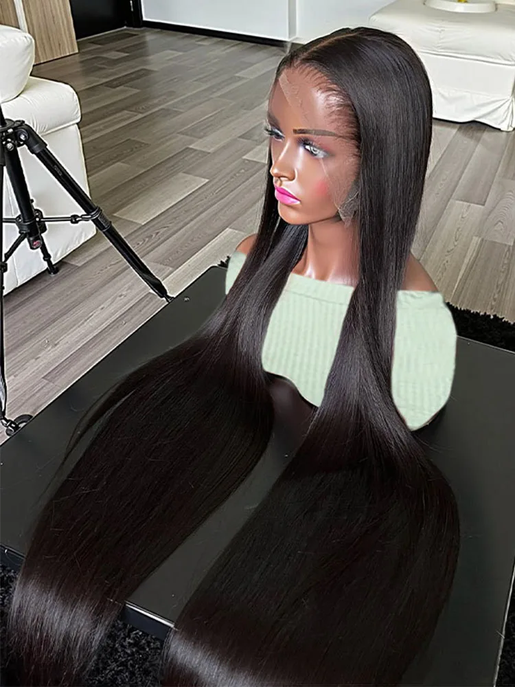 200 Density Bone Straight 13x6 HD Lace Frontal Human Hair Wigs Brazilian Transparent 30 40 Inch Lace Front Wig For Black Women
200 Density Bone Straight 13x6 HD Lace Frontal Human Hair Wigs Brazilian Transparent 30 40 Inch Lace Front Wig For Black Women