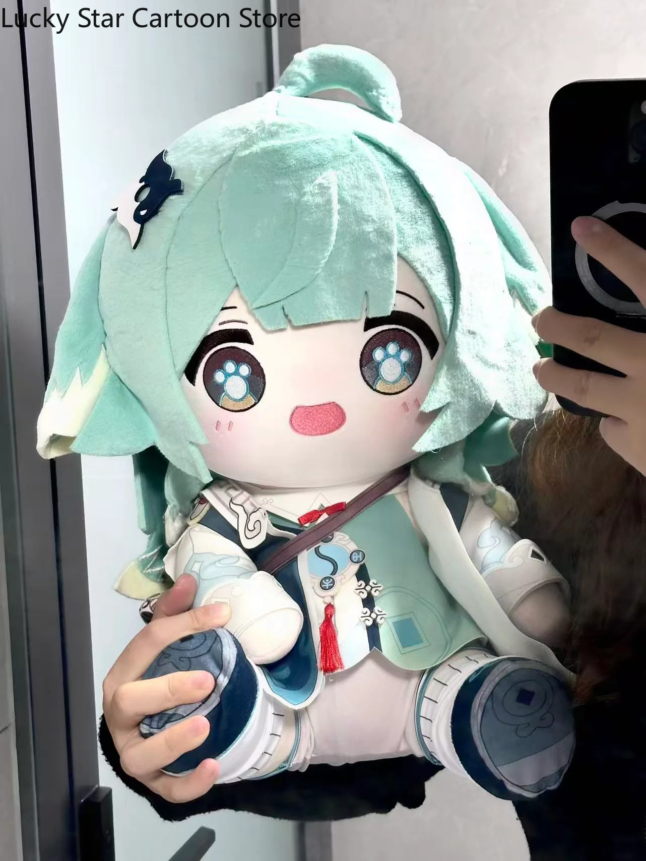 40CM Game Honkai:Star Rail HuoHuo Anime Soft Cartoon Figure Idol Body Dress Up Outfit Sitting Posture Figures Pillow Gift
40CM Game Honkai:Star Rail HuoHuo Anime Soft Cartoon Figure Idol Body Dress Up Outfit Sitting Posture Figures Pillow Gift