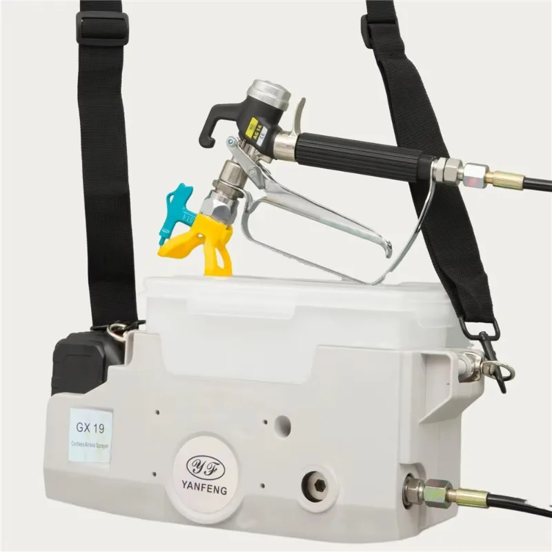 2025 GX-19 Repairing Wall Paint Portable Battery Airless Spraying Machine
2025 GX-19 Repairing Wall Paint Portable Battery Airless Spraying Machine