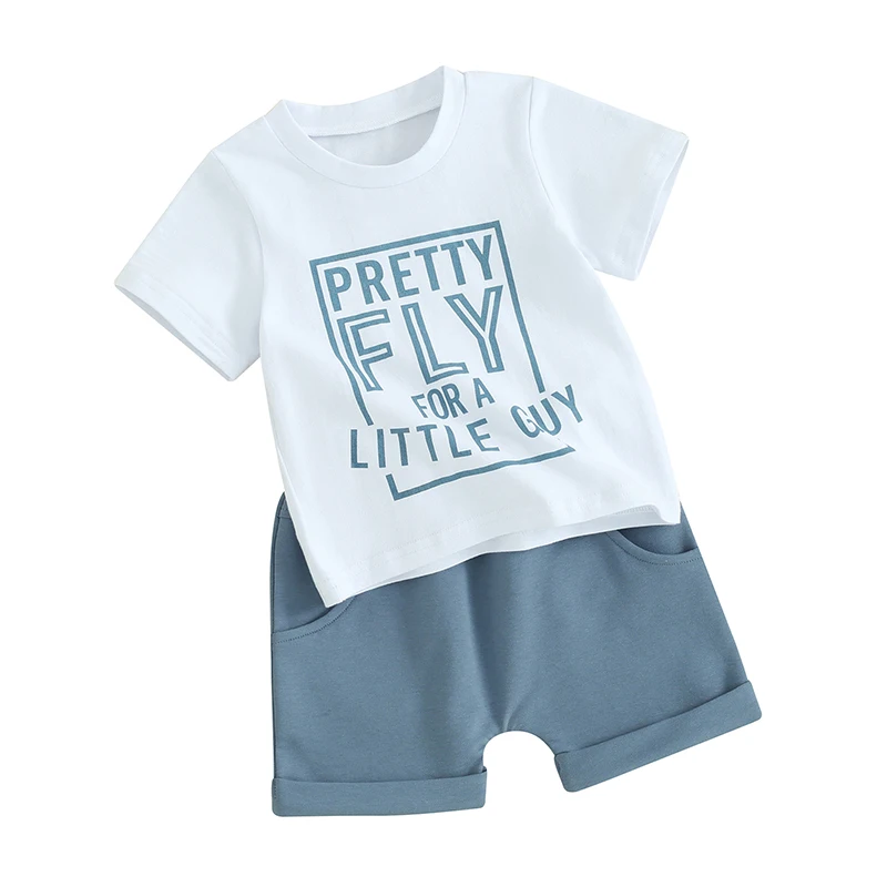 Toddler Boys Summer Shorts Sets Short Sleeve Letter Print Tops and Drawstring Shorts Sets
Toddler Boys Summer Shorts Sets Short Sleeve Letter Print Tops and Drawstring Shorts Sets