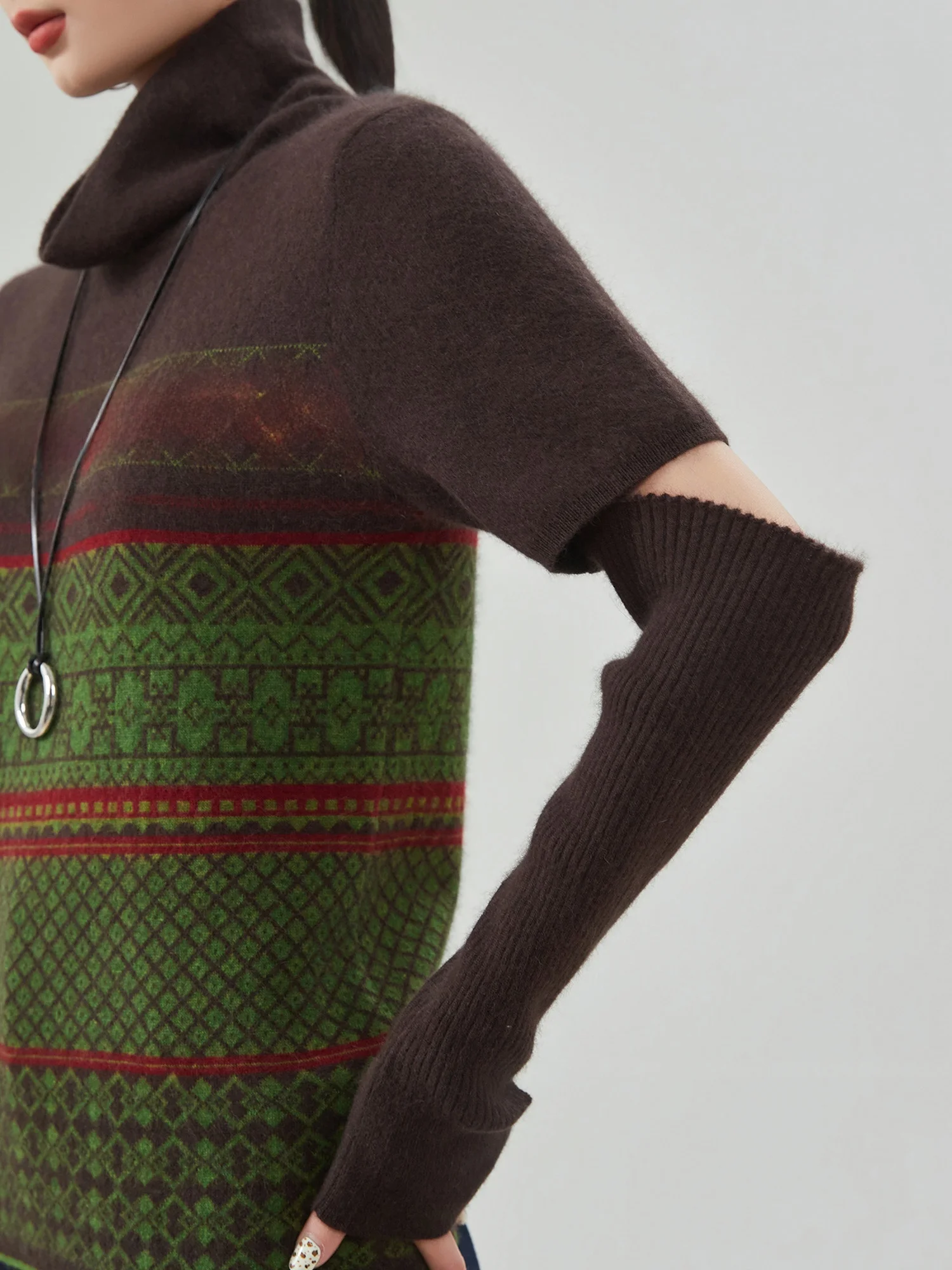 Color Blo High Collar ort Sve Knitted Sweater Women's Base Layer Top Spring 2026 New Design Loosely Fit Casual Sle
Color Blo High Collar ort Sve Knitted Sweater Women's Base Layer Top Spring 2026 New Design Loosely Fit Casual Sle