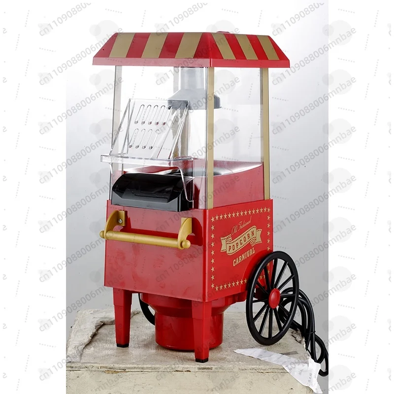 Vintage Style 6 Cup Electric Hot Air Popcorn Machine for Household Use Oil-Free Air Popcorn 220-240V
Vintage Style 6 Cup Electric Hot Air Popcorn Machine for Household Use Oil-Free Air Popcorn 220-240V