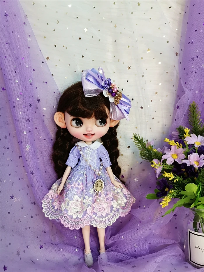 Диагональ 1/6, фиолетовое платье, 30 см, bjd, игрушечная ткань (подходит для Pullip,Ob24, Licca)
Диагональ 1/6, фиолетовое платье, 30 см, bjd, игрушечная ткань (подходит для Pullip,Ob24, Licca)