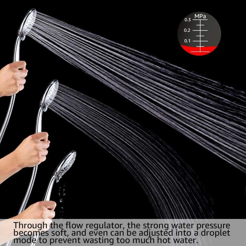 Water-Saving Shower Flow Control Valve, Adjustable Restrictor for Optimal Pressure & Lower Water Bills
Water-Saving Shower Flow Control Valve, Adjustable Restrictor for Optimal Pressure & Lower Water Bills