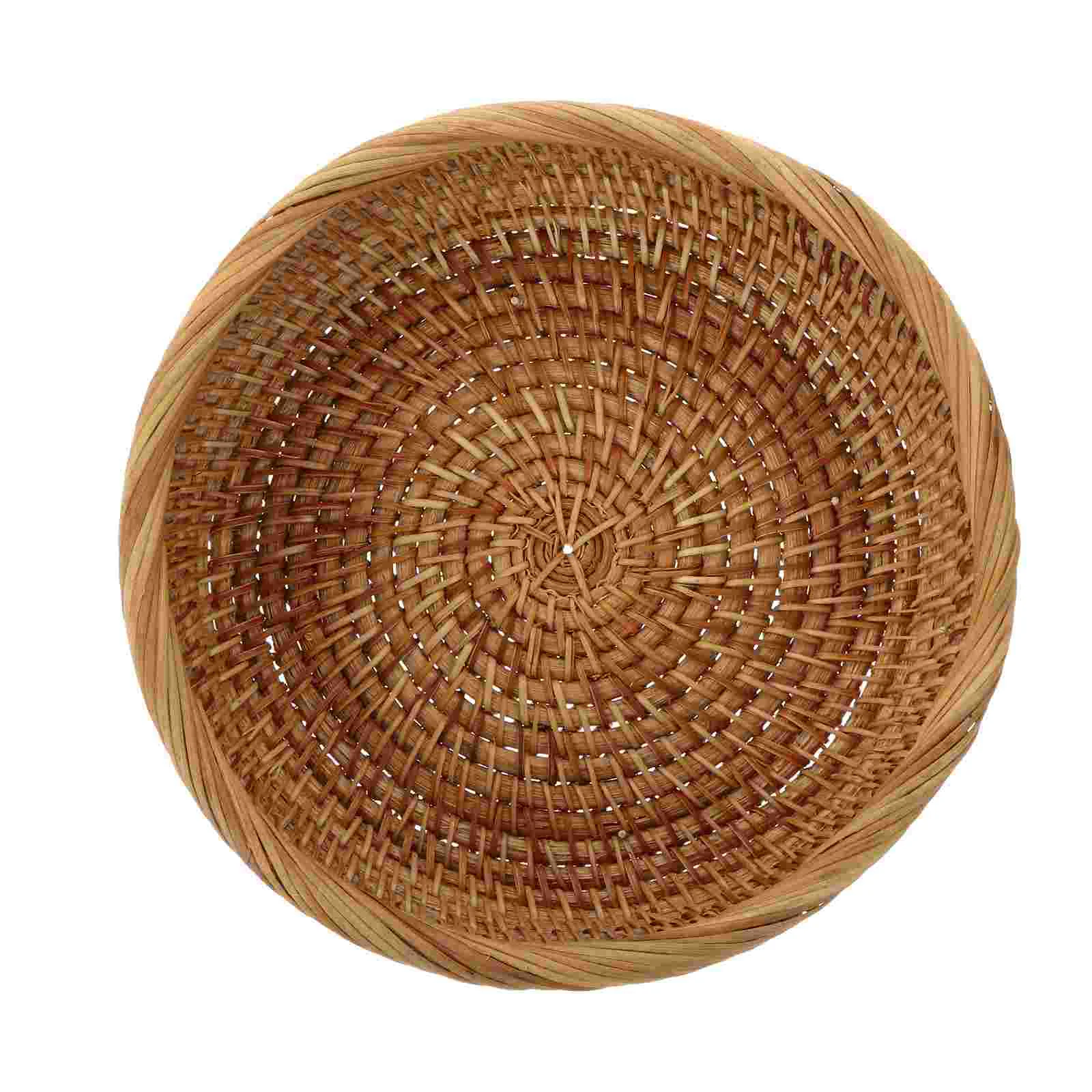 Fruit Rattan Basket Fruits Bread Storage Decorate Packaging Key for Entryway Table Brown Hampers
Fruit Rattan Basket Fruits Bread Storage Decorate Packaging Key for Entryway Table Brown Hampers