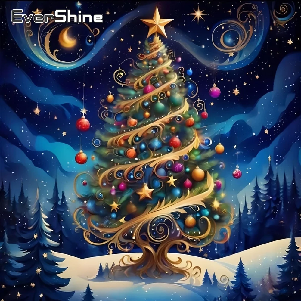 Evershine New Arrival Diamond Embroidery Christmas Tree DIY Painting Winter Suitable for Beginners Diamond Mosaic Handmade Gift
Evershine New Arrival Diamond Embroidery Christmas Tree DIY Painting Winter Suitable for Beginners Diamond Mosaic Handmade Gift