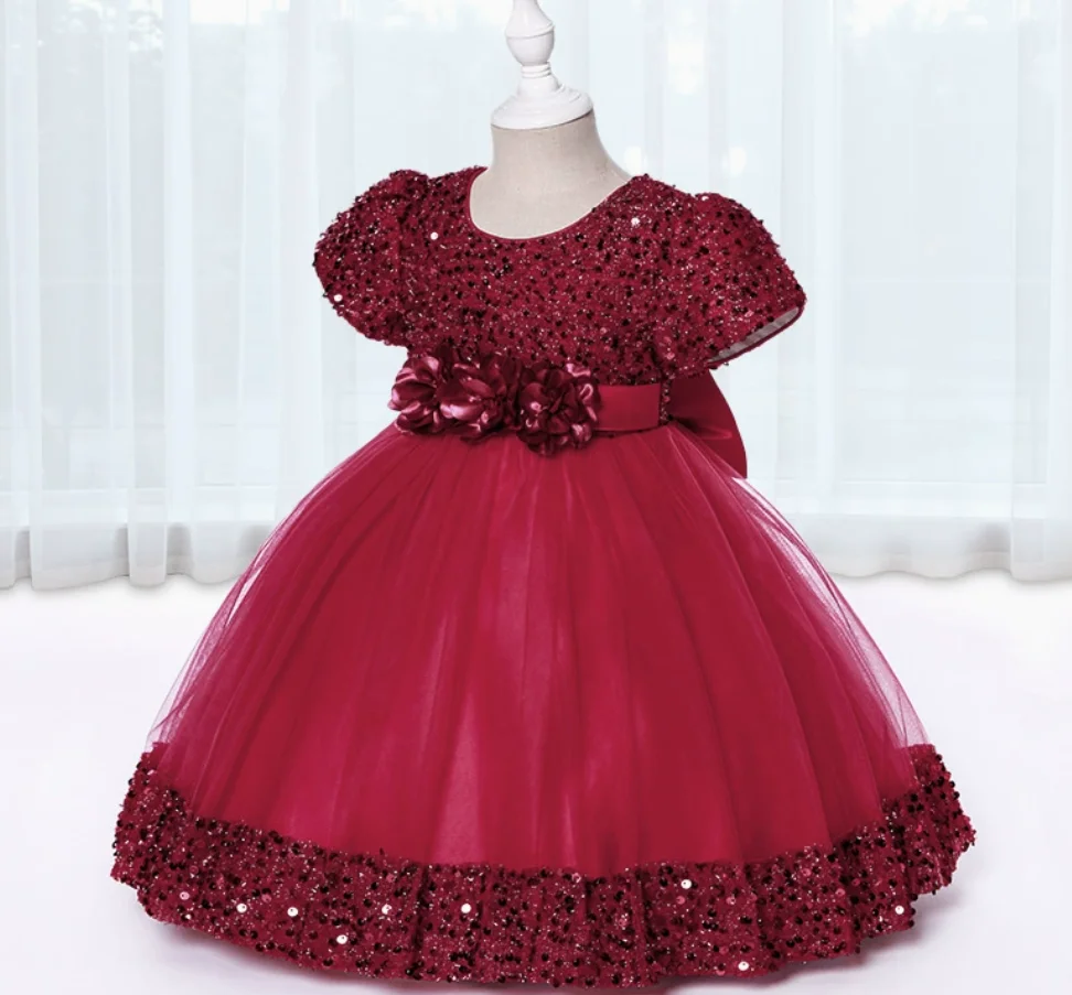 Baby Girl Sequin Tulle Puffy Princess Dress Toddler Flower Girl Party Gown Cute Outfit for Special Occasions
Baby Girl Sequin Tulle Puffy Princess Dress Toddler Flower Girl Party Gown Cute Outfit for Special Occasions