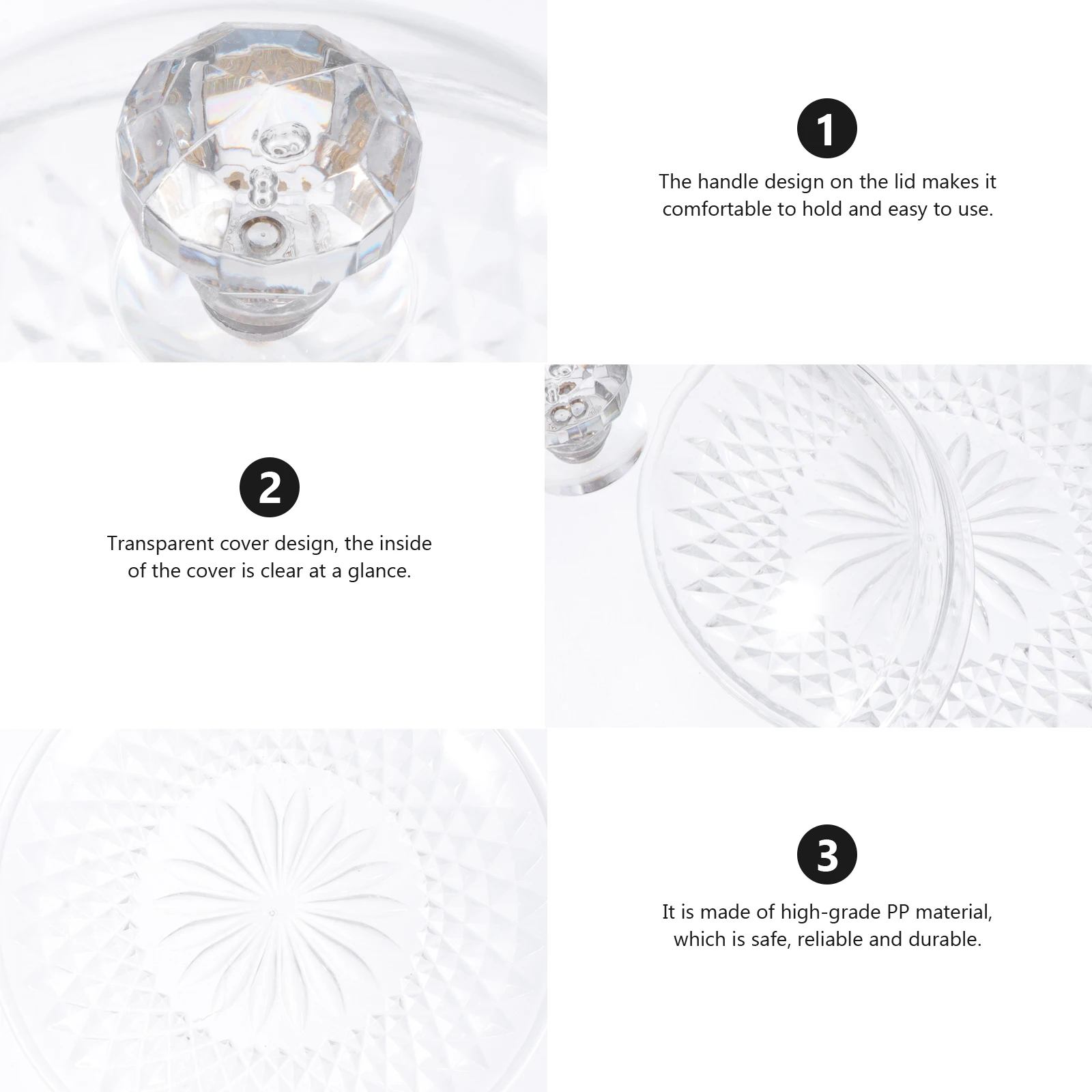 Cake Pan with Lid Plastic Smooth Serving Dessert Plate Round Food Tray Confectionery Biscuit Hotel Kitchen Party
Cake Pan with Lid Plastic Smooth Serving Dessert Plate Round Food Tray Confectionery Biscuit Hotel Kitchen Party