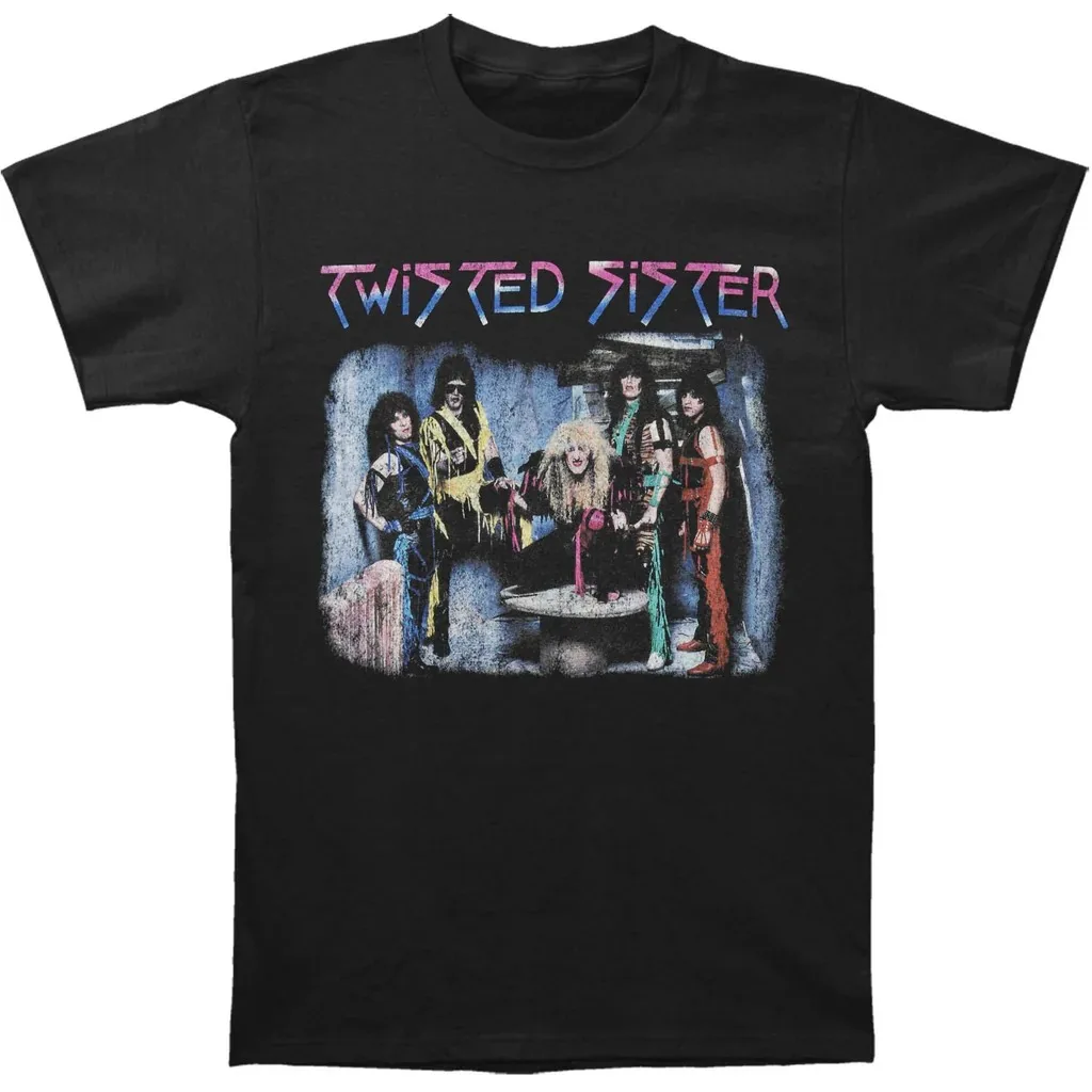 Twisted Sister I Wanna Rock Периферийный узор с принтом Летняя роскошная брендовая хлопковая мужская и женская футболка с коротким рукавом
Twisted Sister I Wanna Rock Периферийный узор с принтом Летняя роскошная брендовая хлопковая мужская и женская футболка с коротким рукавом