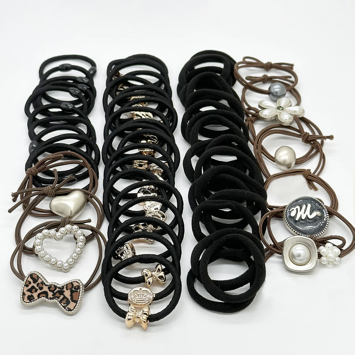 57pcs Elastics Ponytail Hair Ties Hair Ropes Ponytail Holders French Leopard Design Ponytail Hair Bands Hair Accessories for Wo
57pcs Elastics Ponytail Hair Ties Hair Ropes Ponytail Holders French Leopard Design Ponytail Hair Bands Hair Accessories for Wo