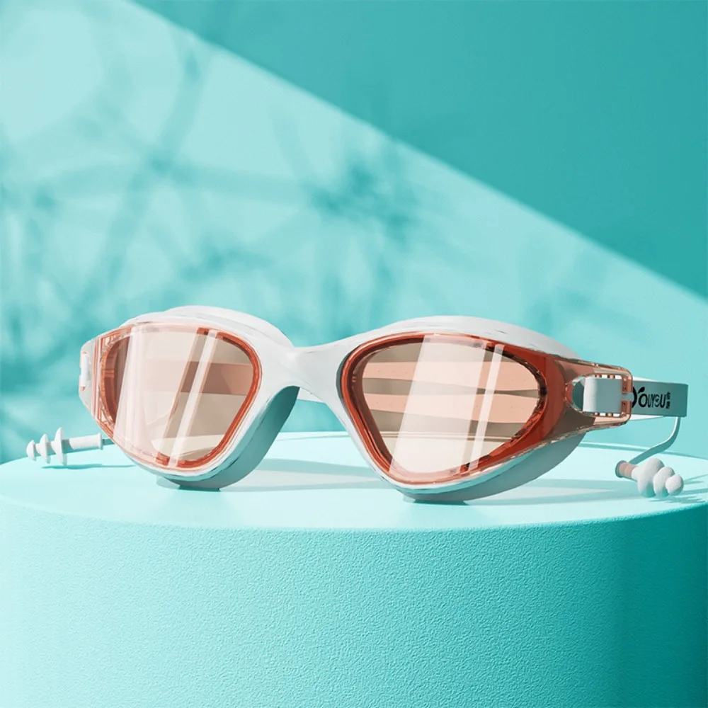 Anti-fog Adult Swimming Goggles Set Adjustable with Ear Plugs Diving Eyewear Ultralight with Nose Clip
Anti-fog Adult Swimming Goggles Set Adjustable with Ear Plugs Diving Eyewear Ultralight with Nose Clip