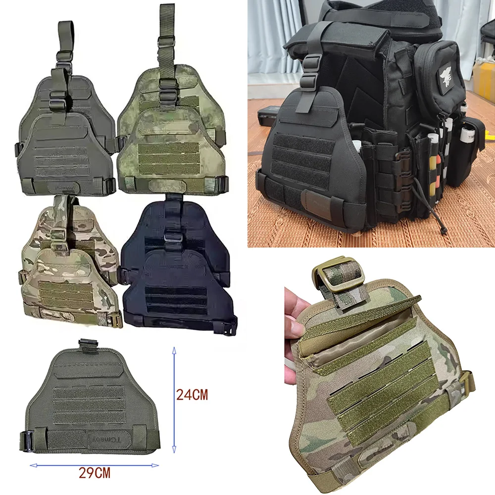 НОВЫЙ уличный охотничий CS Game, тактический универсальный защитный жилет UTOC, тактический жилет, комплект расширения, броня на плечо TCmaoyi 0227
НОВЫЙ уличный охотничий CS Game, тактический универсальный защитный жилет UTOC, тактический жилет, комплект расширения, броня на плечо TCmaoyi 0227