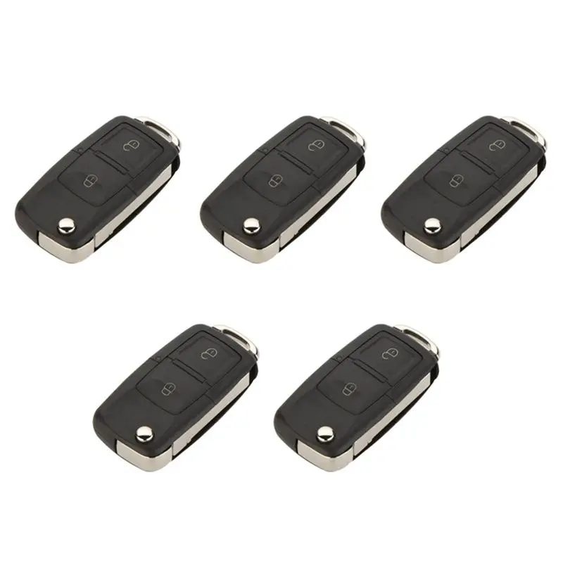 5X 2 Button Keyless Entry Remote Flip Folding Car Key Fob Shell Case And Button Pad Compatible With Golf MK4 Bora-N30R
5X 2 Button Keyless Entry Remote Flip Folding Car Key Fob Shell Case And Button Pad Compatible With Golf MK4 Bora-N30R