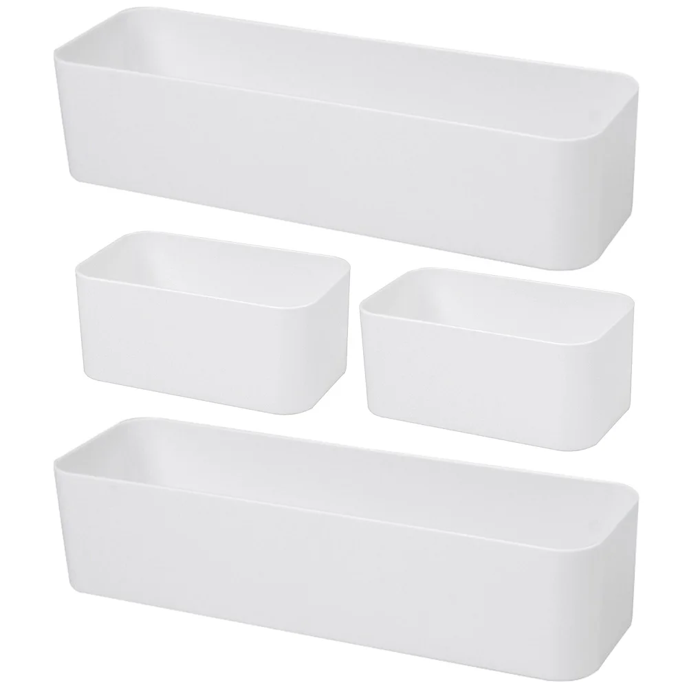 4 Pcs Wall Mounted Storage Box PP Material Compact Adhesive Design Multipurpose Home Rack Bedroom Bathroom ganization Solution
4 Pcs Wall Mounted Storage Box PP Material Compact Adhesive Design Multipurpose Home Rack Bedroom Bathroom ganization Solution
