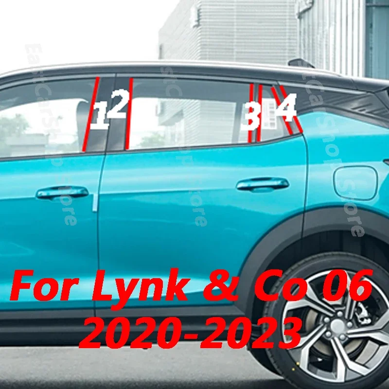 For Lynk & Co 06 LYNKC06 2020-2023 Car B C Pillar Middle Central Column PC Window Decoration Strip Sticker Cover Accessories
For Lynk & Co 06 LYNKC06 2020-2023 Car B C Pillar Middle Central Column PC Window Decoration Strip Sticker Cover Accessories