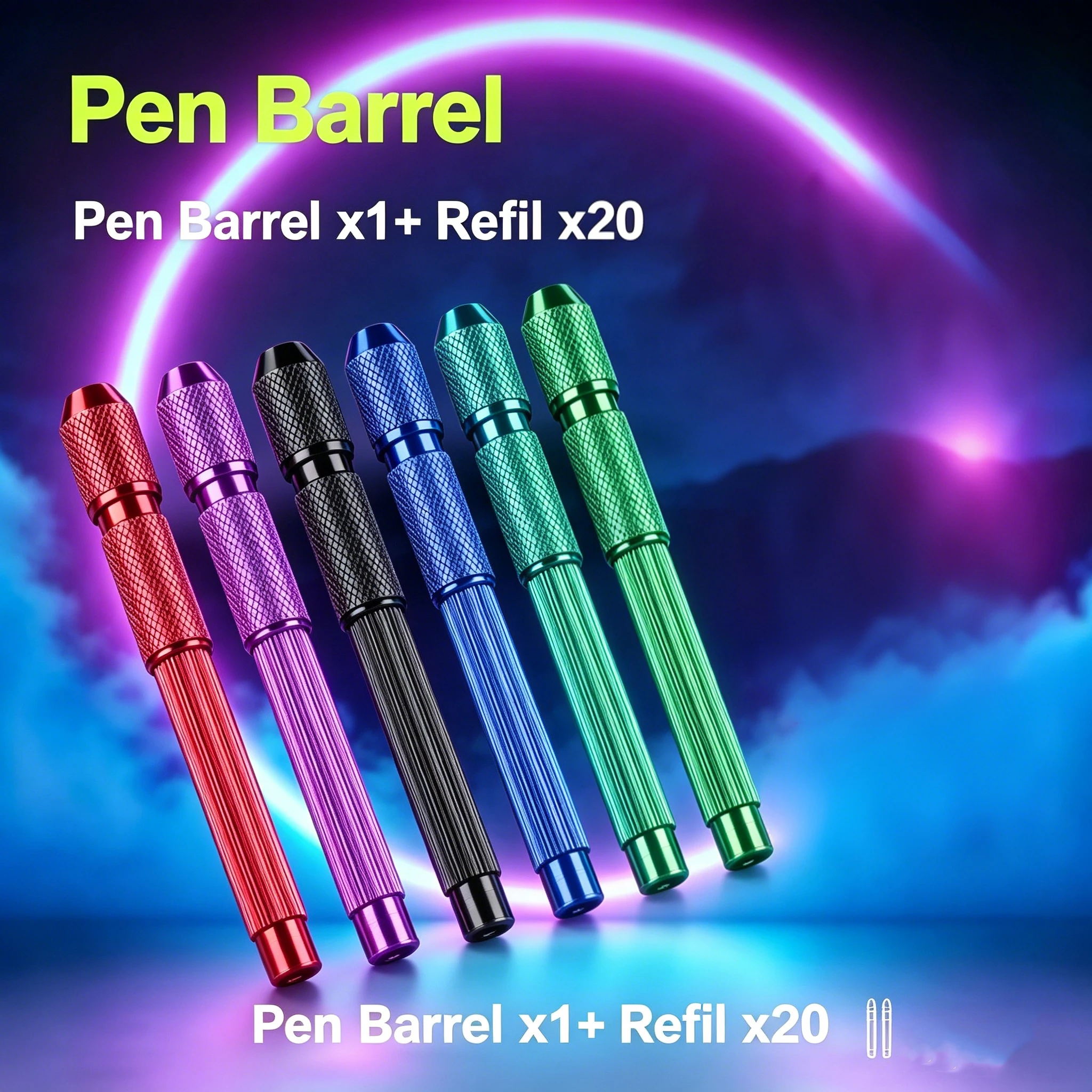Tattoo Skin Marking Pen Set with 20pcs Replaceable Refills Ballpoint Pen for Skin Tattoo Design & Permanent Makeup Positioning
Tattoo Skin Marking Pen Set with 20pcs Replaceable Refills Ballpoint Pen for Skin Tattoo Design & Permanent Makeup Positioning