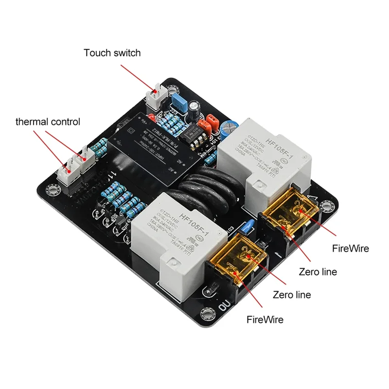 AONEQ-Soft Start Board Light Touch Dual Temperature Control Switch Control With Overheat Protection
AONEQ-Soft Start Board Light Touch Dual Temperature Control Switch Control With Overheat Protection