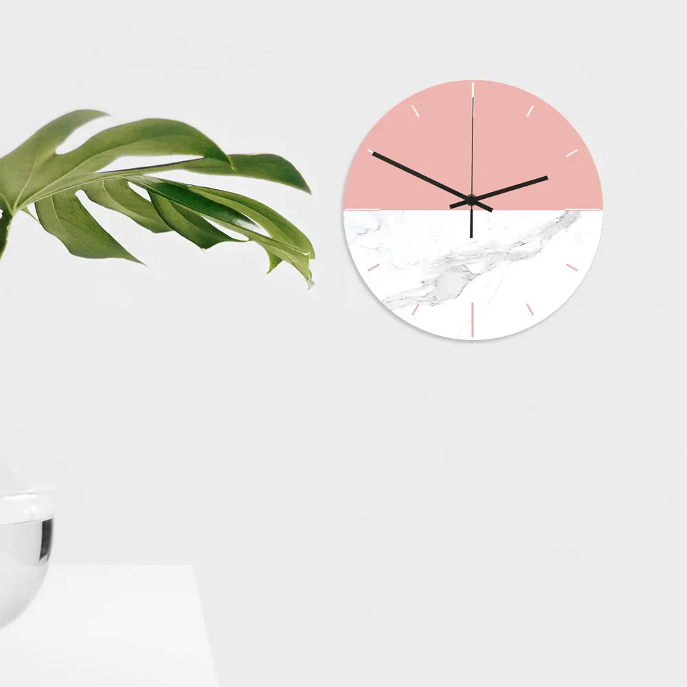 Marble Textured Clock Creative Wall Decorative Acrylic Easy to Maintain Silent Household Round
Marble Textured Clock Creative Wall Decorative Acrylic Easy to Maintain Silent Household Round