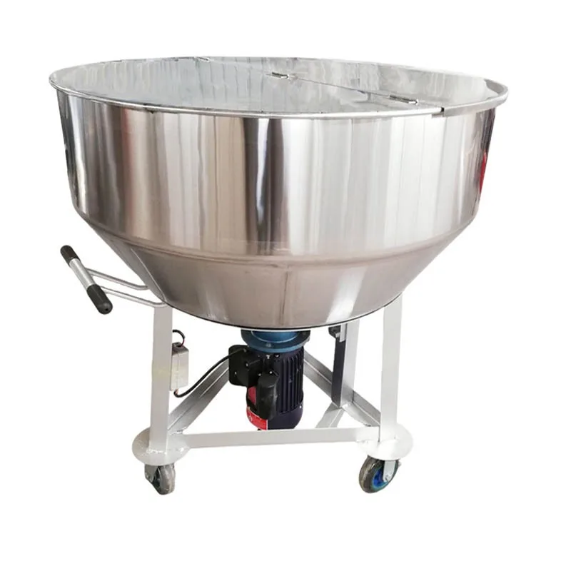Stainless steel flat mouth mixing dye vertical mixer, stainless steel dry and wet high speed mixer
Stainless steel flat mouth mixing dye vertical mixer, stainless steel dry and wet high speed mixer