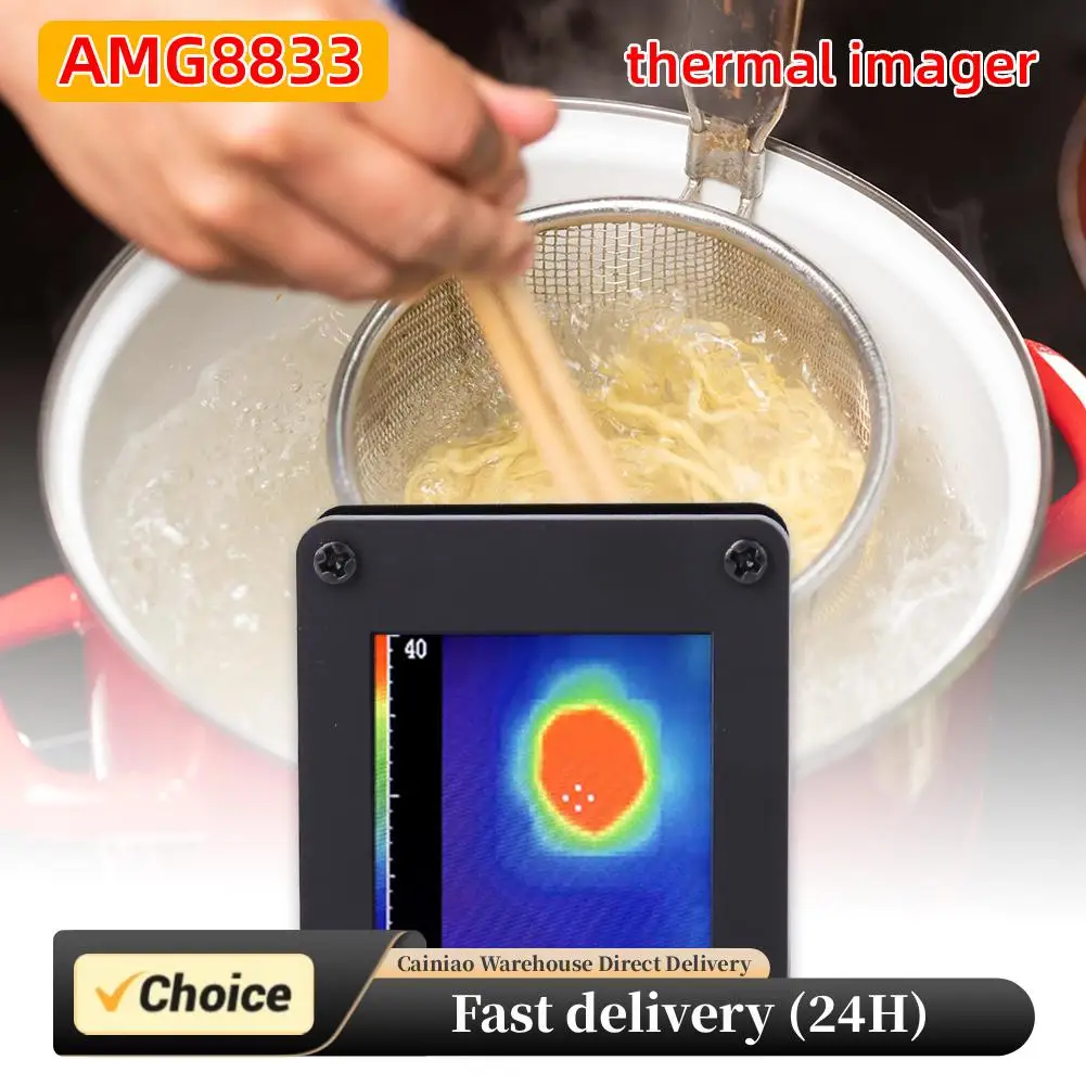 Высокоточный тепловизор AMG8833 8x8 пикселей, диапазон обнаружения 7 м 60 ° FOV USB 5V термограф для промышленного обнаружения
Высокоточный тепловизор AMG8833 8x8 пикселей, диапазон обнаружения 7 м 60 ° FOV USB 5V термограф для промышленного обнаружения