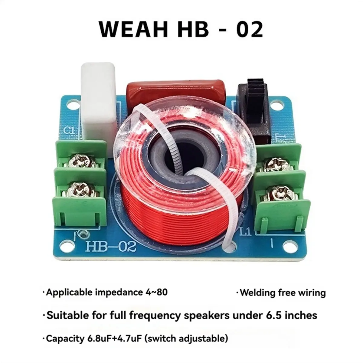 LCR Notch Filter Регулируемый Hi-Fi аудиофильтр Trapper BSBL
LCR Notch Filter Регулируемый Hi-Fi аудиофильтр Trapper BSBL