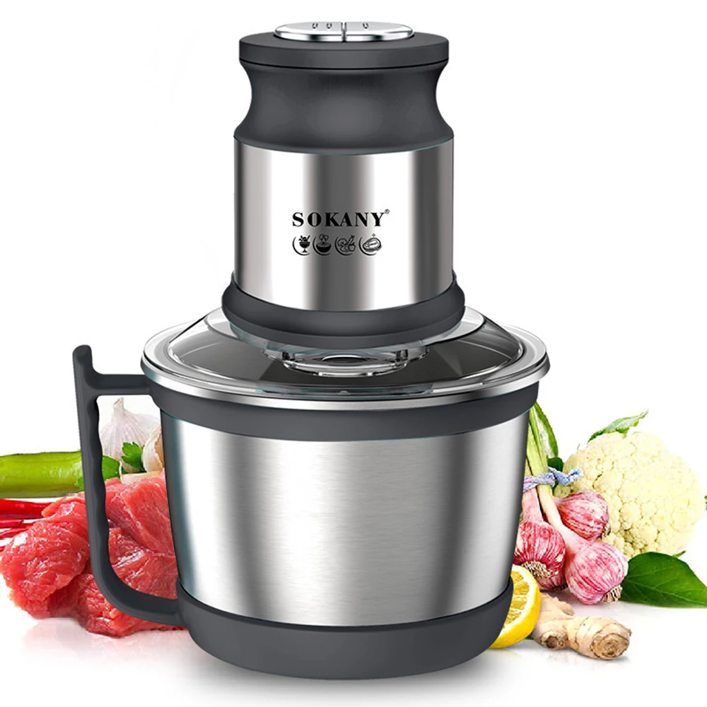 Household Electric Meat Grinder, Food Processing Machine, Suitable for Baby Food, Meat, Onions, Vegetables, Fruits
Household Electric Meat Grinder, Food Processing Machine, Suitable for Baby Food, Meat, Onions, Vegetables, Fruits
