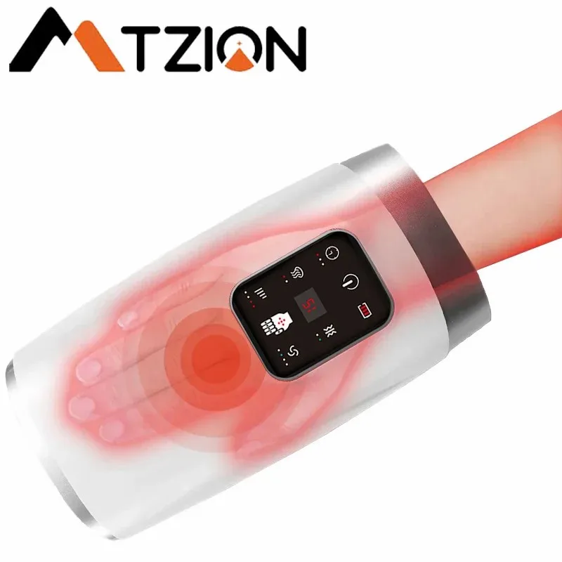 Hand Massage Pain Relief Relieve Hand Soreness Air Compression Hot Compress Press Multi Acupoint Finger Relax 4 Modes Hands Care
Hand Massage Pain Relief Relieve Hand Soreness Air Compression Hot Compress Press Multi Acupoint Finger Relax 4 Modes Hands Care