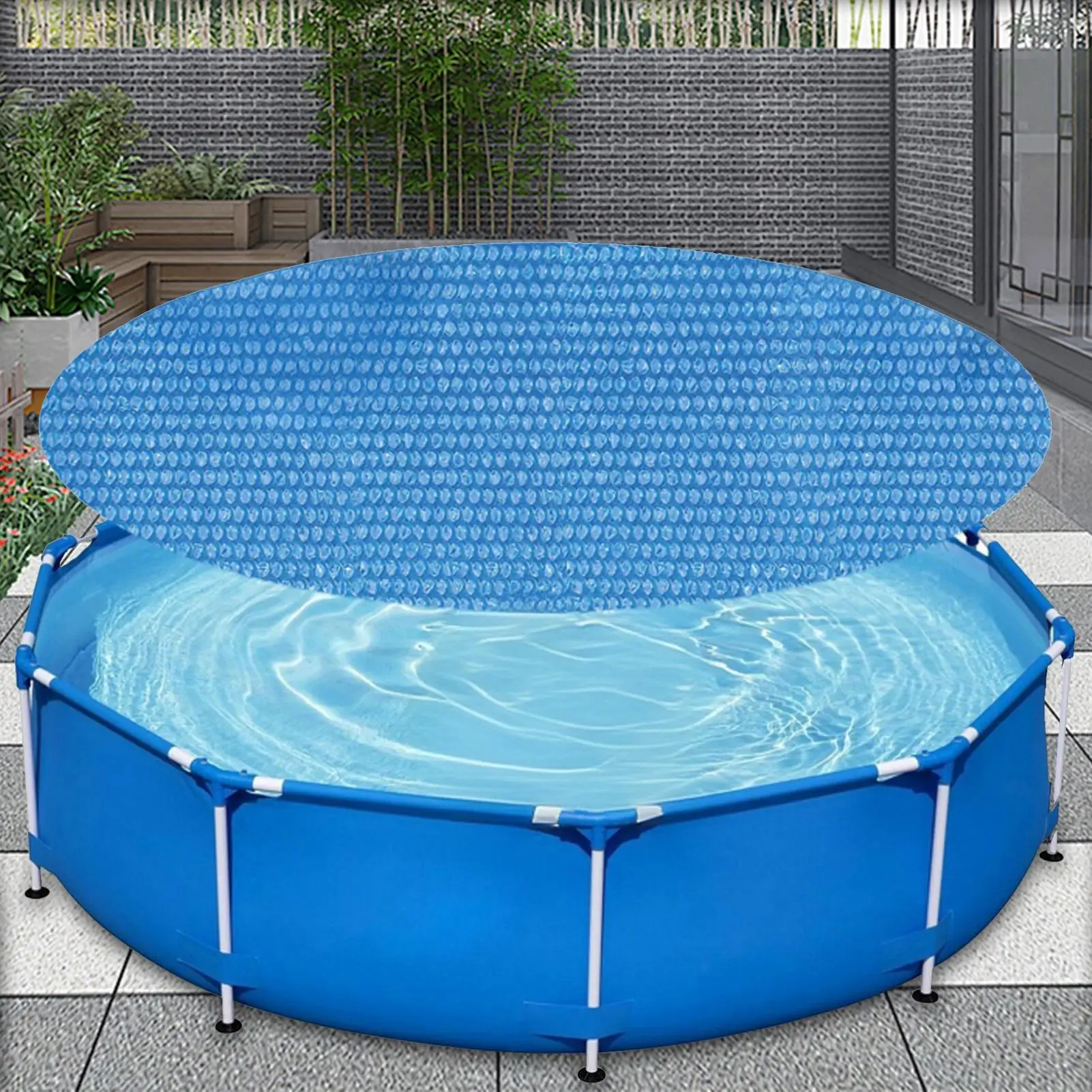 180cm/240cm Solar Aboveground Pool Cover Round Pool Heat Insulation Blanket Cover Heart-Shaped Air Bubbles Thermal Cover
180cm/240cm Solar Aboveground Pool Cover Round Pool Heat Insulation Blanket Cover Heart-Shaped Air Bubbles Thermal Cover