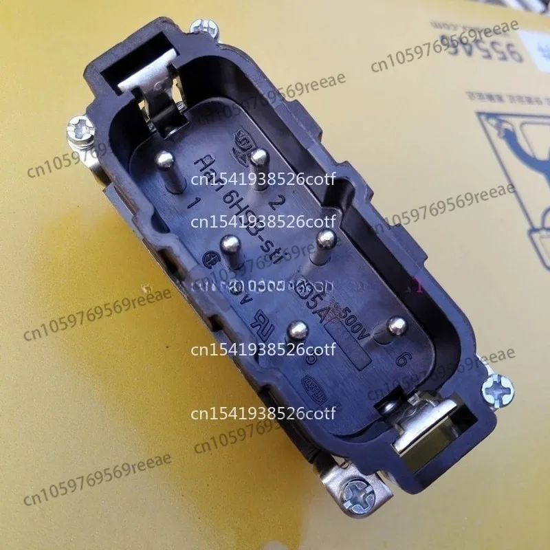 Разъем 09310062651 мужской сердечник HAN-6-HSB-STI черный высокотемпературный RYTON-R4
Разъем 09310062651 мужской сердечник HAN-6-HSB-STI черный высокотемпературный RYTON-R4