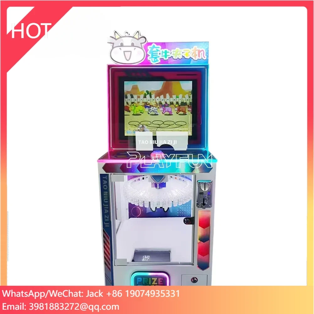 Children's Entertainment Coin Operated Clamp Clip Gift Vending Game Machine Win Prize Game Machine
Children's Entertainment Coin Operated Clamp Clip Gift Vending Game Machine Win Prize Game Machine