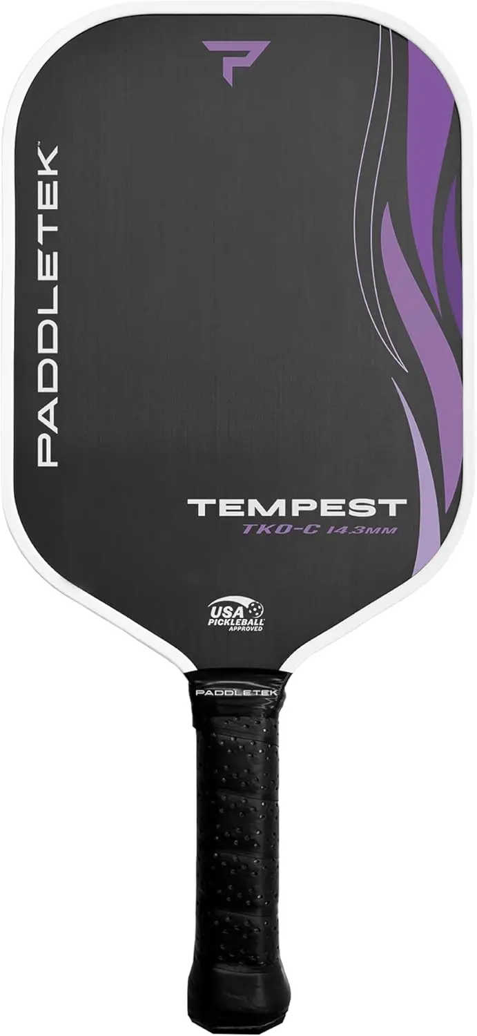 Professional Pickleball Paddles with Polymer Honeycomb Core, Unidirectional Carbon Fiber, High Tack Grip - USAPA Approved
Professional Pickleball Paddles with Polymer Honeycomb Core, Unidirectional Carbon Fiber, High Tack Grip - USAPA Approved
