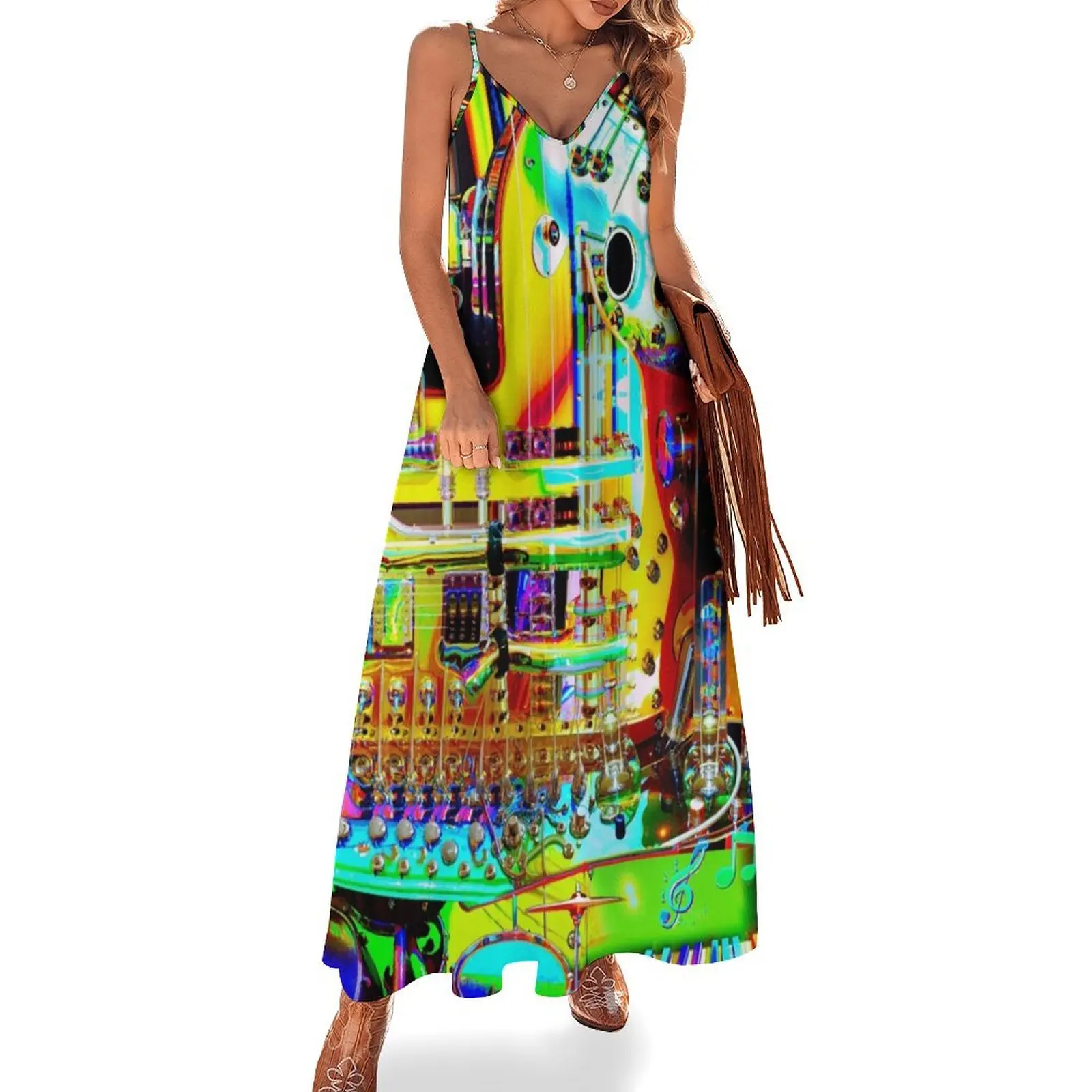 Musical Chaos Abstract Sleeveless Dress wedding dresses for woman Long dress women clothes Woman fashion Dress
Musical Chaos Abstract Sleeveless Dress wedding dresses for woman Long dress women clothes Woman fashion Dress