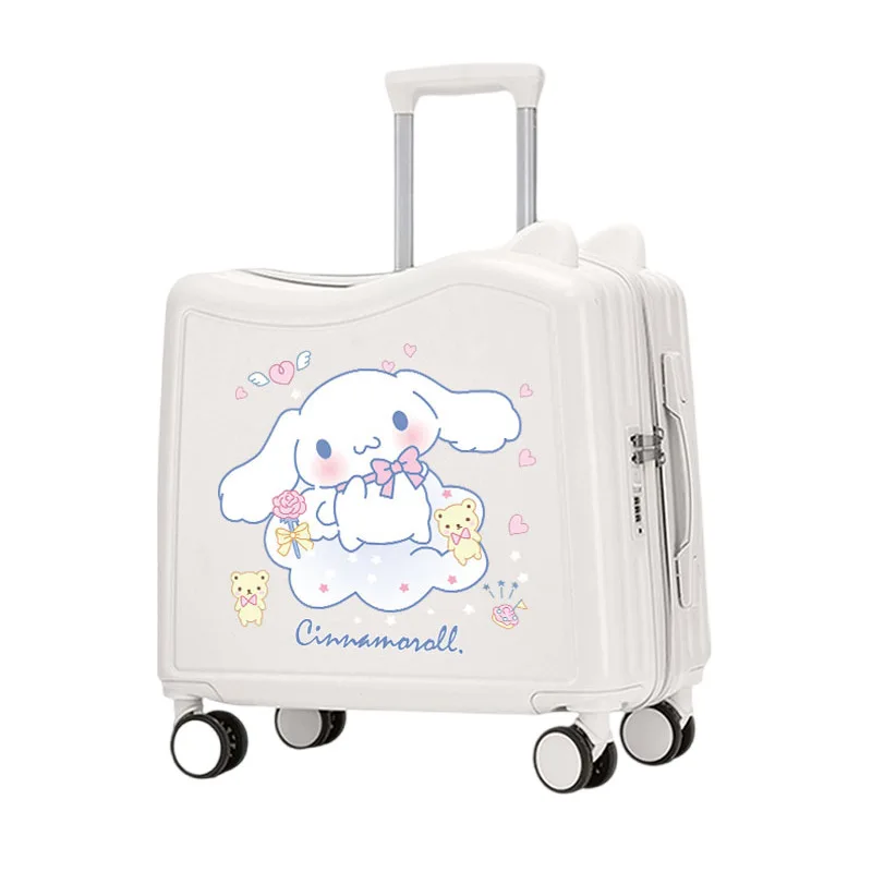 New Cinnamoroll Trolley Suitcase for 18 20 Inches Children's Suitcase for Riding and Seating Lightweight Small Boarding Case
New Cinnamoroll Trolley Suitcase for 18 20 Inches Children's Suitcase for Riding and Seating Lightweight Small Boarding Case