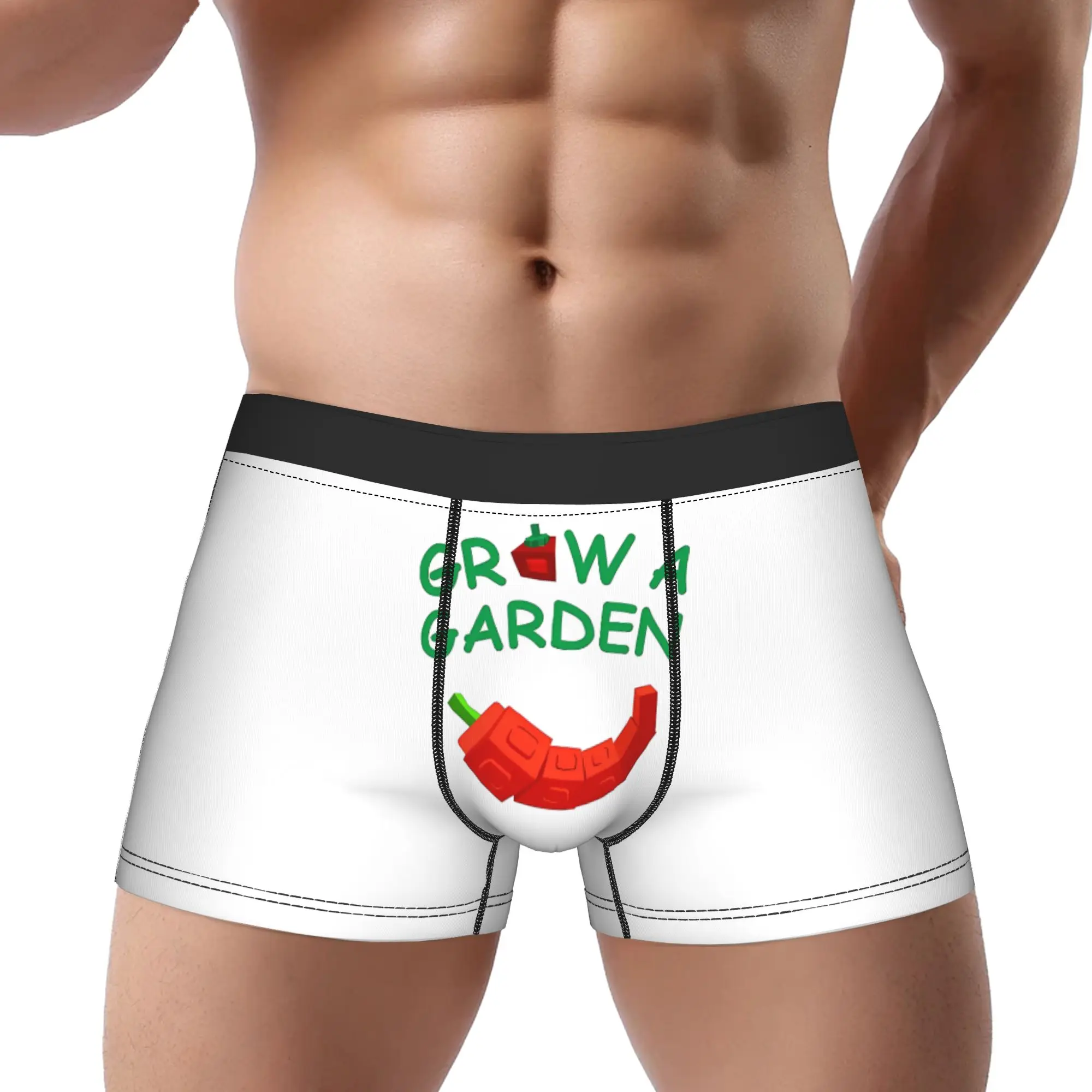 Мужские трусы-боксеры Green Garden Game Thumb Grow a Garden: дышащие, удобные, комфортные шорты
Мужские трусы-боксеры Green Garden Game Thumb Grow a Garden: дышащие, удобные, комфортные шорты