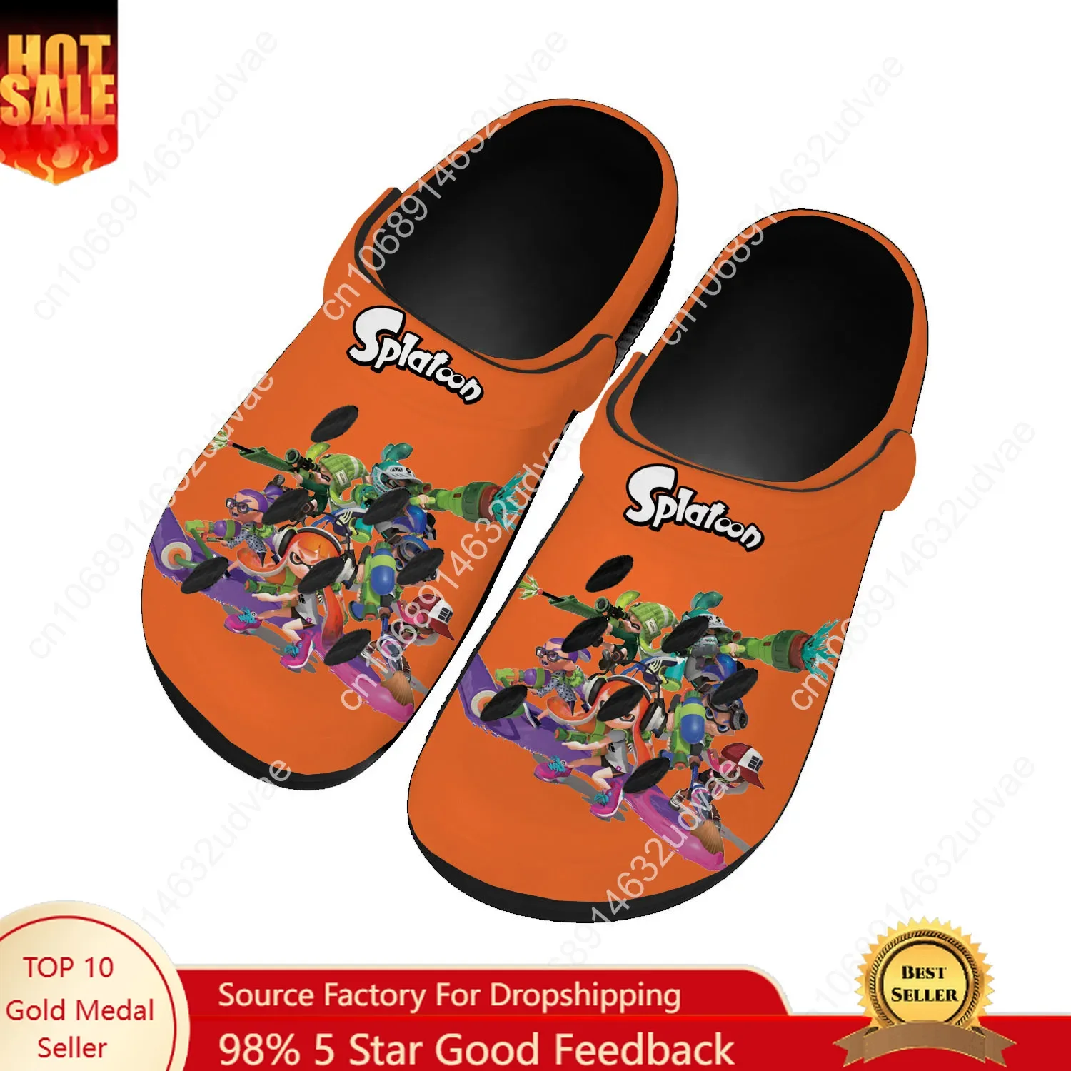 Splatoons Water Shoes Men Women Teenager Comfortable Home Garden Clogs Custom Sandals Beach Breathable Hole Slippers
Splatoons Water Shoes Men Women Teenager Comfortable Home Garden Clogs Custom Sandals Beach Breathable Hole Slippers