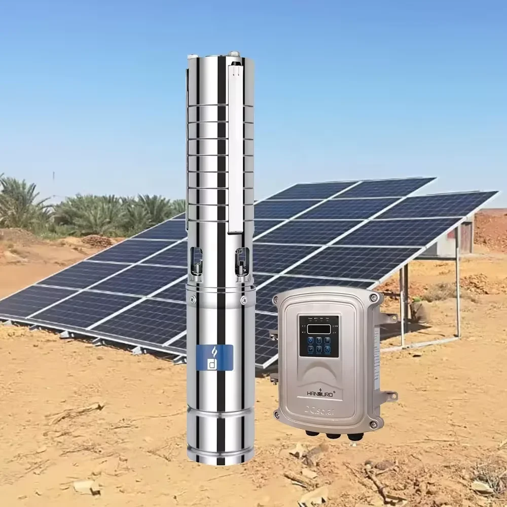 20HP 192M Solar Submersible Pump 52m3/h Flow Deep Well Pump 3'' Outlet Watering for Agriculture Irrigation
20HP 192M Solar Submersible Pump 52m3/h Flow Deep Well Pump 3'' Outlet Watering for Agriculture Irrigation
