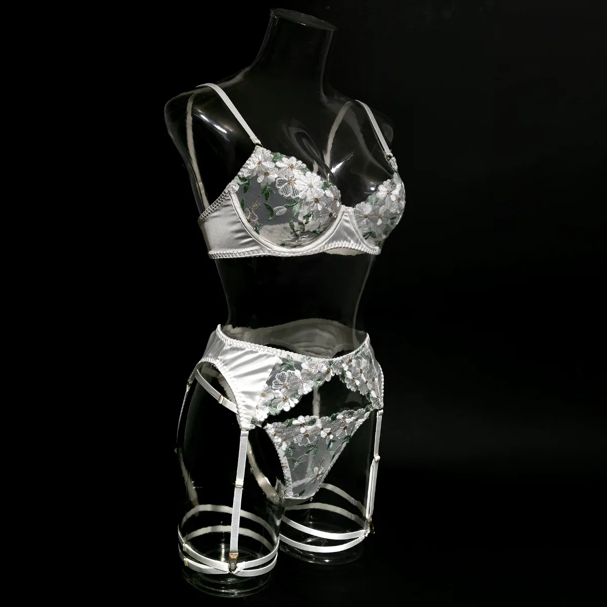 2025 New Erotic Set See-Through Embroidered Sexy Eyelash Lace Body Shaping Lingerie Four-Piece Set Women
2025 New Erotic Set See-Through Embroidered Sexy Eyelash Lace Body Shaping Lingerie Four-Piece Set Women