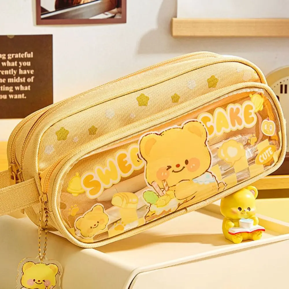 Ins Large Capacity Candy Colored Pencil Bag Cartoon Panda Stationery Storage Bag Fashion Canvas Pencil Case School Supplies
Ins Large Capacity Candy Colored Pencil Bag Cartoon Panda Stationery Storage Bag Fashion Canvas Pencil Case School Supplies
