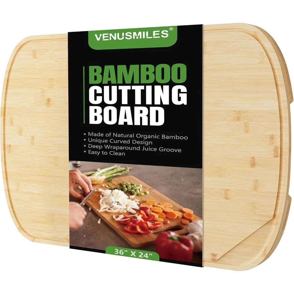 36x24 Bamboo Cutting Board for Kitchen, Stove Top Cover Extra Large Noodle Board with Handle, Butcher Block Chopping Board with
36x24 Bamboo Cutting Board for Kitchen, Stove Top Cover Extra Large Noodle Board with Handle, Butcher Block Chopping Board with