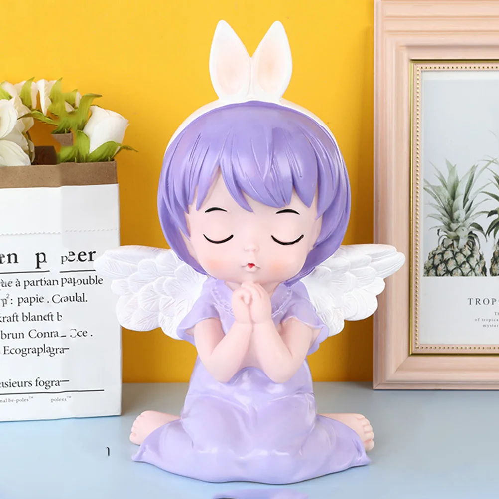 Praying Angel Girl Coin Bank Durable Vinyl Cartoon Saving Box Baby Nursery Decoration Birthday Easter Gift Piggy Bank
Praying Angel Girl Coin Bank Durable Vinyl Cartoon Saving Box Baby Nursery Decoration Birthday Easter Gift Piggy Bank