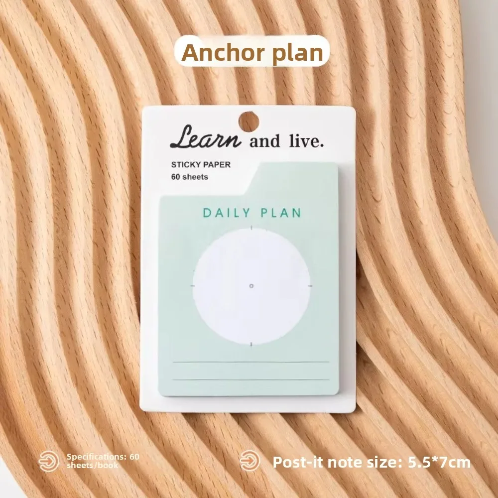 Fashion 60 Pages Memo Pad Mini Self-adhesive List Note Paper Scheduler Planner Dual Daily Yearly Office Plan Paper
Fashion 60 Pages Memo Pad Mini Self-adhesive List Note Paper Scheduler Planner Dual Daily Yearly Office Plan Paper