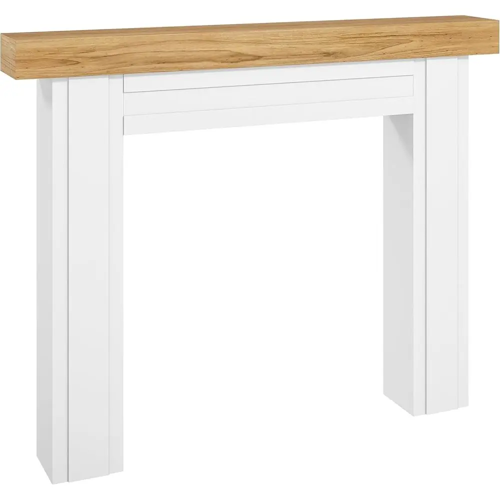 ern ireplace Mantel, reestanding ireplace Surround with Leg or Electric ireplaces, 51.2" W x 40.6" H, Natural Wood
ern ireplace Mantel, reestanding ireplace Surround with Leg or Electric ireplaces, 51.2" W x 40.6" H, Natural Wood
