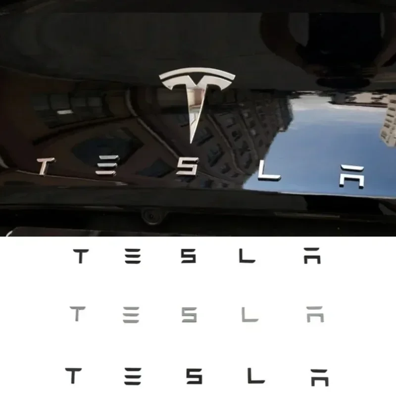 ABS Car Front Hood Rear Trunk Emblem Sticker Decoration for Tesla Model 3 Model S X Y Roadster Auto Exterior Decal Accessories
ABS Car Front Hood Rear Trunk Emblem Sticker Decoration for Tesla Model 3 Model S X Y Roadster Auto Exterior Decal Accessories