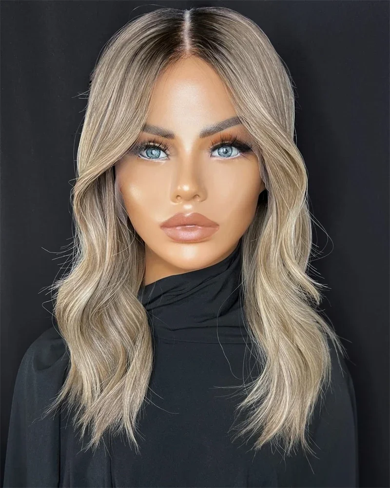 14inch 100% Human Hair Highlight Blond Body Wave 150 Density Wig 13x4 Lace Front with Baby Hair Pre-Plucked Soft Hair Wig
14inch 100% Human Hair Highlight Blond Body Wave 150 Density Wig 13x4 Lace Front with Baby Hair Pre-Plucked Soft Hair Wig