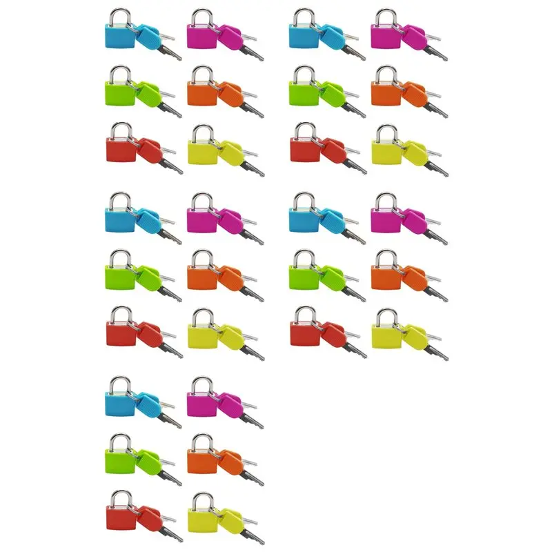 L71A 30Pcs Suitcase Locks With Keys,Small Luggage Padlocks Metal Padlocks Mini Keyed Padlock For School Gym Classroom
L71A 30Pcs Suitcase Locks With Keys,Small Luggage Padlocks Metal Padlocks Mini Keyed Padlock For School Gym Classroom