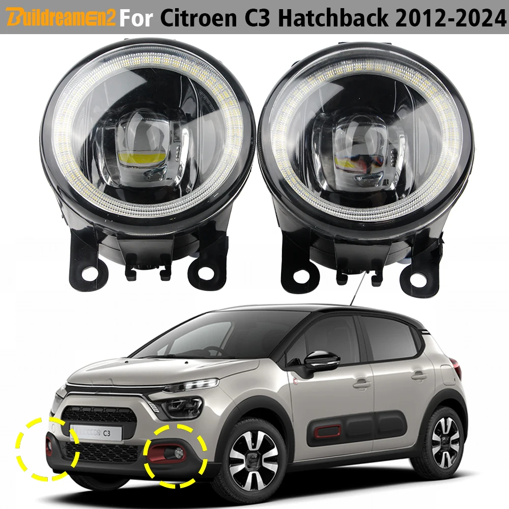 2 шт. светодиодные противотуманные фары «ангельские глазки» DRL для Citroen C3 Hatchback 2012-2024 30 Вт 6000LM автомобильные внешние противотуманные фары дневного света H11 12 В
2 шт. светодиодные противотуманные фары «ангельские глазки» DRL для Citroen C3 Hatchback 2012-2024 30 Вт 6000LM автомобильные внешние противотуманные фары дневного света H11 12 В