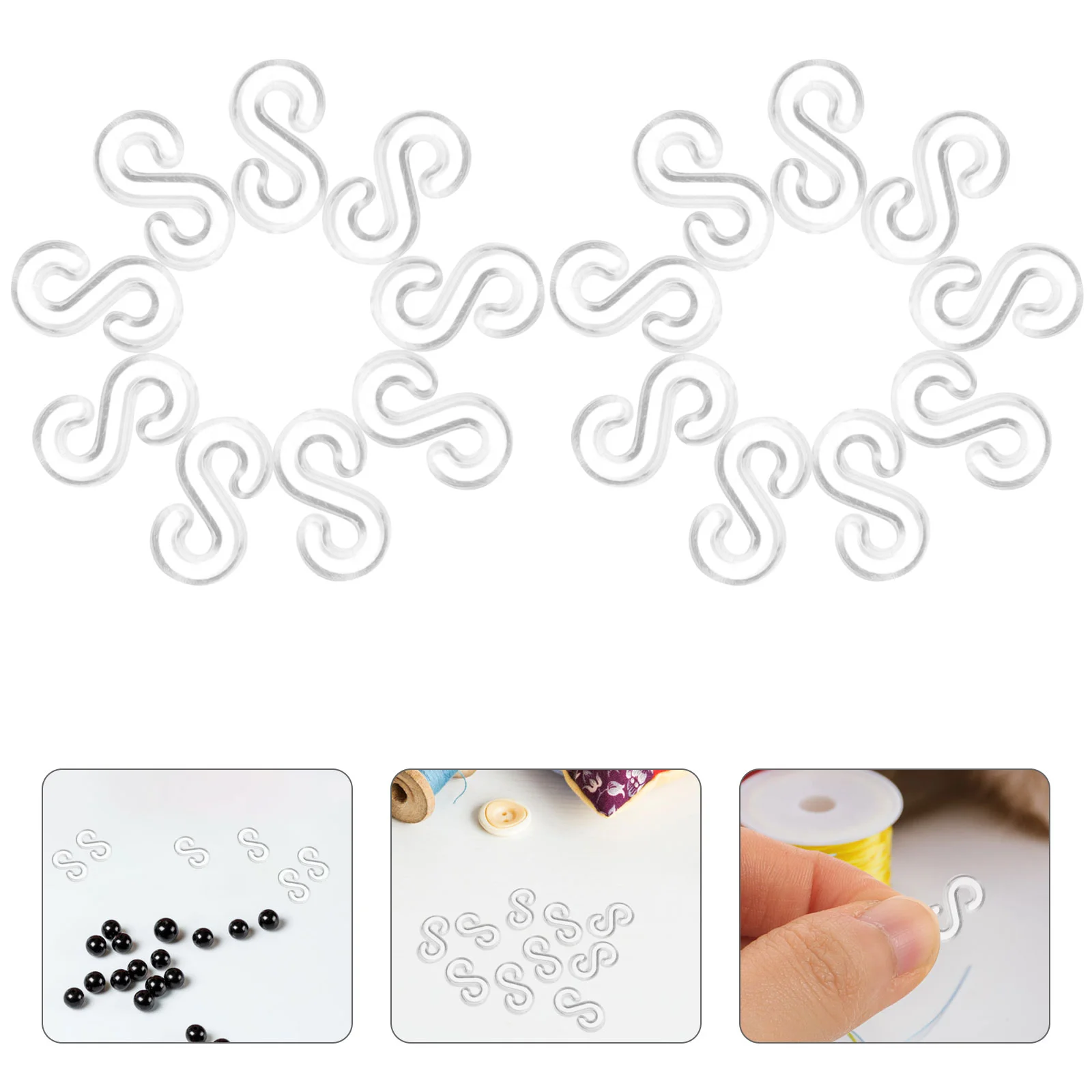 500pcs Rubber Band Braided Buckle Elastic Bands Clips Hooks Plastic Kit Office Refill Making Bracelet Jewelry Accessories S
500pcs Rubber Band Braided Buckle Elastic Bands Clips Hooks Plastic Kit Office Refill Making Bracelet Jewelry Accessories S